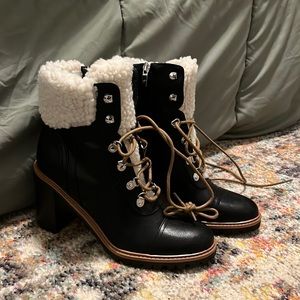 Nine West heeled booties